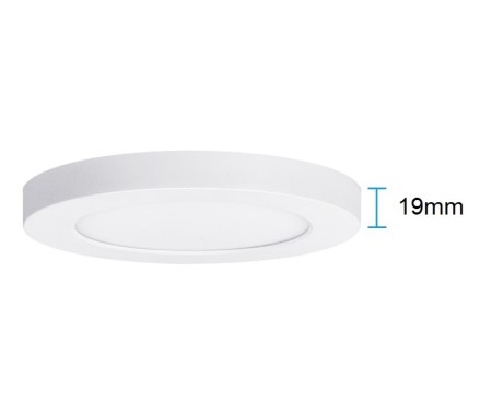 Downlight LED circular  Embutir-superfície-cor-3000k-4000k-6000k-06